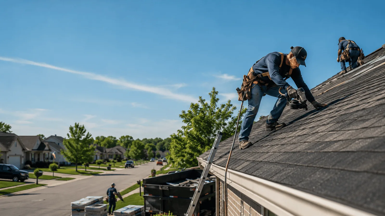 Roof Inspection in Little Rock Air Force Base, AR